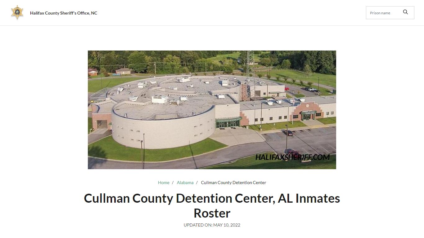 Cullman County Detention Center, AL Jail Roster, Name Search